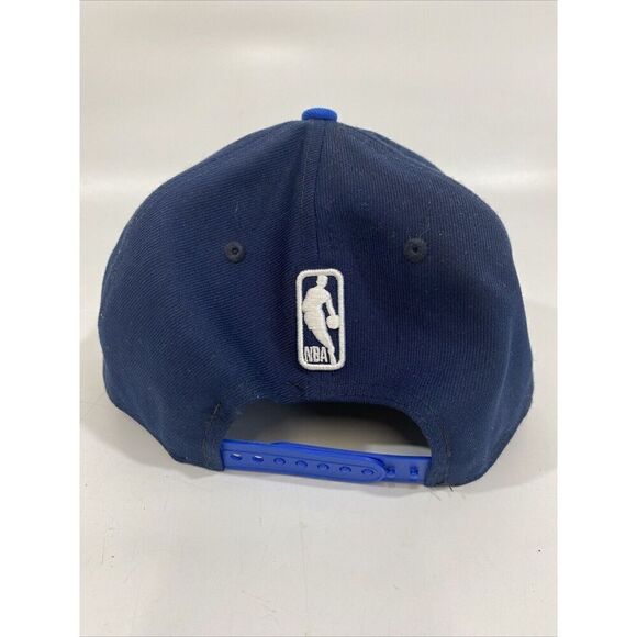 9Fifty New Era Dallas Mavericks Two Tone SnapBack Cap Hat Blue Navy - Picture 4 of 10